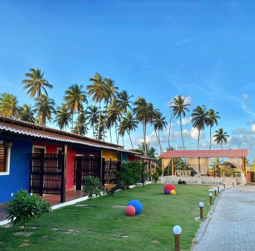 Vila Maria Pousada Sao Miguel do Gostoso Bagian luar foto