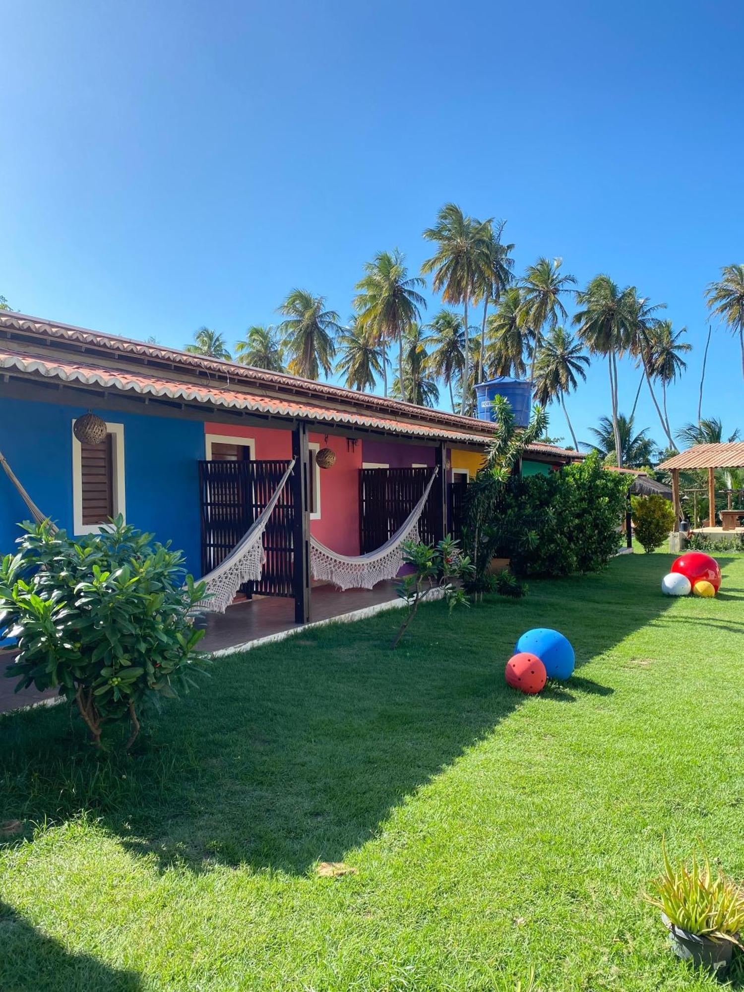 Vila Maria Pousada Sao Miguel do Gostoso Bagian luar foto