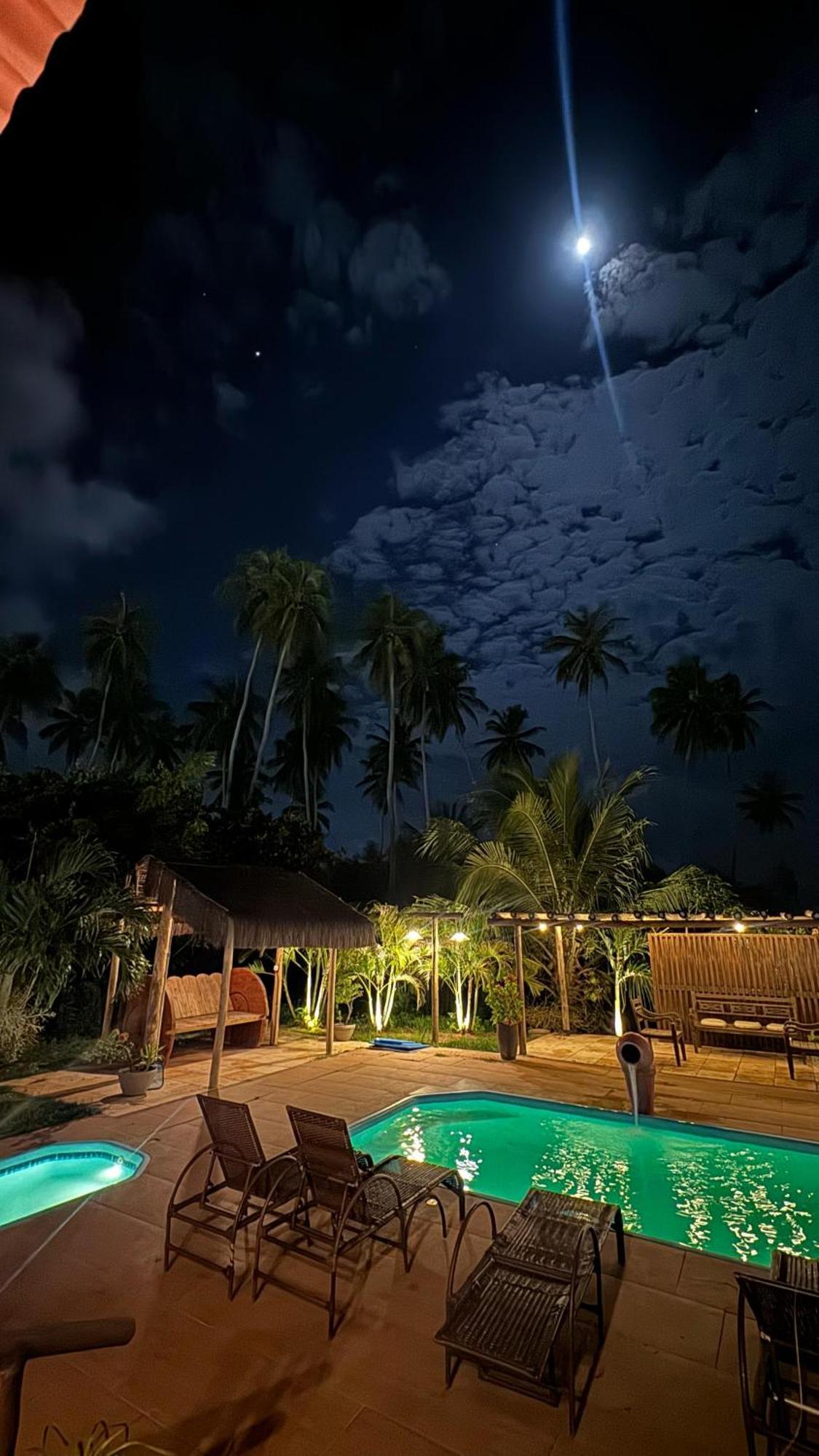 Vila Maria Pousada Sao Miguel do Gostoso Bagian luar foto